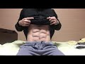 【割れた腹筋】30代の腹筋㉑【筋トレ】30年11月10日【six pack】