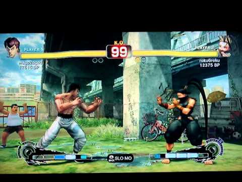 SSF4: Mago (Fei Long) vs roku6roku (Ibuki) -   Japanese XBL ranked