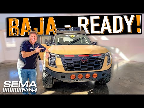 This Is the Only New Factory Nissan Patrol* in America! | SEMA 2025