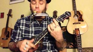 National Style 0 resonator ukulele - El Bastardo outlaw picker 