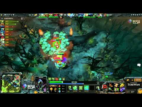Na'Vi vs No Tidehunter Game 2 - EIZO DOTA2 Cup - TobiWan