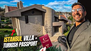 Fully Furnished Istanbul Villa | Get Turkish Citizenship 🇹🇷