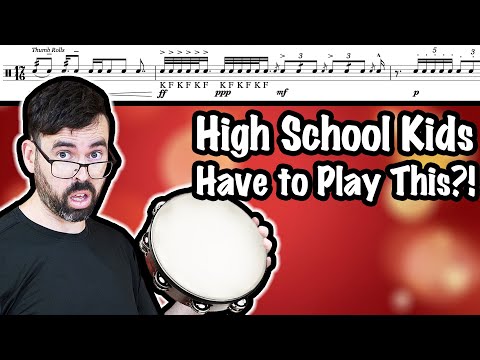 Honors Band Auditions || NJ All-State High School Percussion Audition