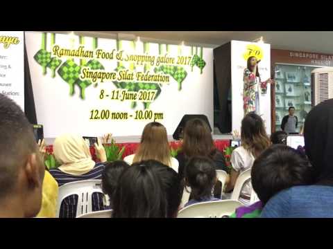 Ayda Jebat- Siapa Diriku-Singapore Silat Federation 9/7/2017