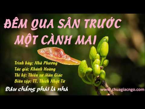 Đêm qua sân trước một cành mai
