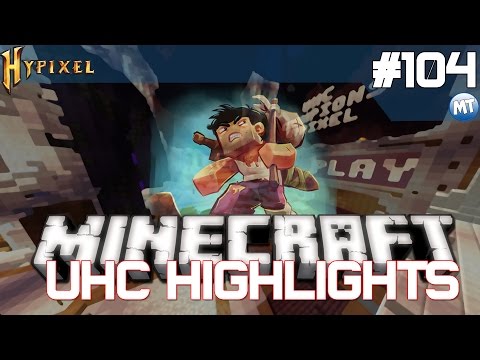 Minecraft - Hypixel UHC Highlights : Exodus + Horses #104
