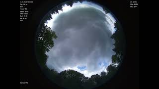 2026-05-10 All sky camera capture from Poiana Rusca Mountains, Romania