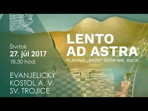 Pozvánka na koncert Lento ad astra