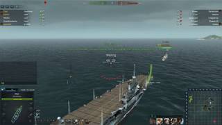 Battle For The Air - Steel Ocean Tier 9 Aircraft Carrier Gameplay - Illustrious (British Carrier)