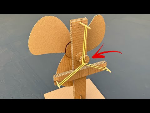 HOW TO MAKE AN INFINITE FAN WITH CARDBOARD