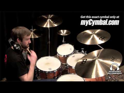 Meinl 22" M-Series Traditional Medium Ride Cymbal - Played by Pete Towle (MS22MR-1031413P)