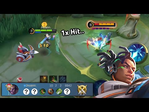 GILE CUMAN BASIC ATTACK DOANG DAMAGENYA SEGINI 🥶 BUILD BRODY TERSAKIT 2023