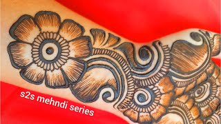Very Easy And Simple Mehndi Designs For Front Hand