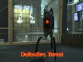 Portal 2 - 'Defective' Turret 