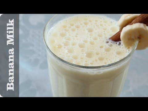 Banana milk recipe