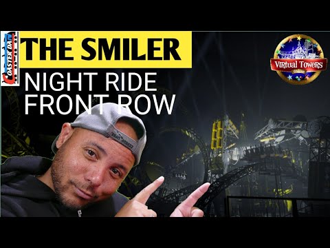 The Smiler NIGHT RIDE | Front Row | Virtual Towers Online.