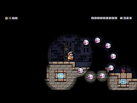 [7-1] Lights Off! by ・χó⍳oꚍ⍳・ 🍄 Super Mario Maker 2 #aiv 😶 No Commentary