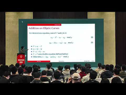 [Chinese] RustCon Asia 2019 -Tang Wei: Implementing a secp256k1 library in pure Rust