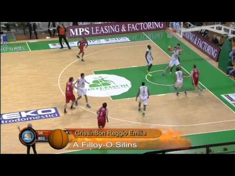 Montepaschi Siena-GrissinBon Reggio Emilia: la Top Five di Gara2