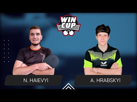 23:15 Nazarii Haievyi - Andrii Hrabskyi West 6 WIN CUP 03.05.2024 | TABLE TENNIS WINCUP