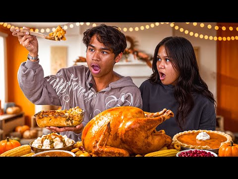 We Made Our First Thanksgiving Dinner