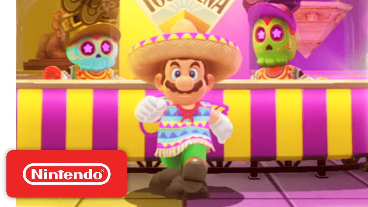 Super Mario Odyssey - Show Floor Demonstration - Nintendo E3 2017 - YouTube