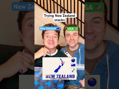 Showing my American friend NEW ZEALAND SNACKS! #shorts #newzealand #snacks #nz #kiwi