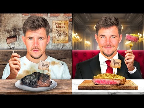 $1 vs $100 Food in Kyrgyzstan 🇰🇬
