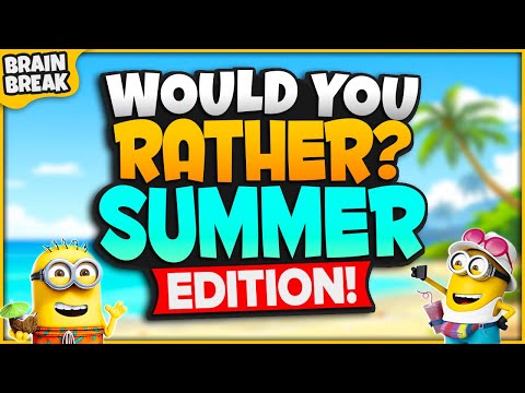 Summer Would You Rather? Workout | Summer Brain Break | Summer Games For Kids | Just Dance GoNoodle