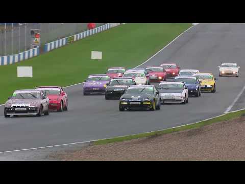 Great Porsche 924 Race 2017 Donington Race 2