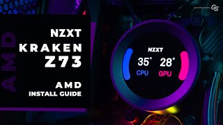 NZXT Kraken Z73 & Z63 on AMD AM4/Threadripper 