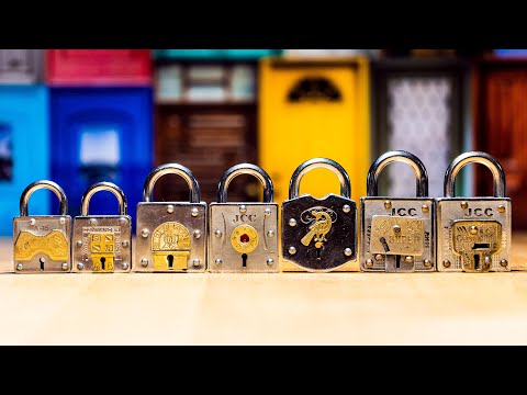 I Solved all of these Trick Locks!!