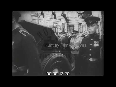 State Funeral of Mikhail Kalinin, 1946 - Archive Film 1038992