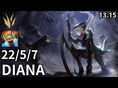 Diana Jungle vs Lillia - EUW Diamond  | Patch 13.15