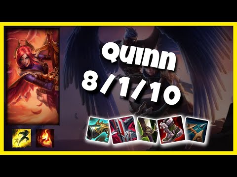 Quinn vs Irelia BR Challenger TOP (8/1/10) Gameplay Replay - Patch 10.24