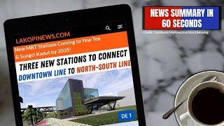 Download lagu New MRT Stations Coming to Yew Tee & Sungei Kadut by 2035! mp3