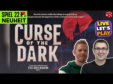 Curse of the Dark - Ein Escape Spiel | ACHTUNG SPOILER | Live Let's Play mit Ben & Steph