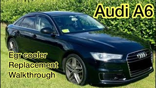 Audi A6 P2002 fault code & EGR cooler replacement
