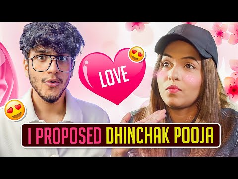 I Proposed Dhinchak Pooja after Listening Her New Song - Tea with Triggered Ep.1