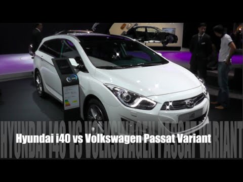 Hyundai i40 2015 vs Volkswagen Passat Variant 2015