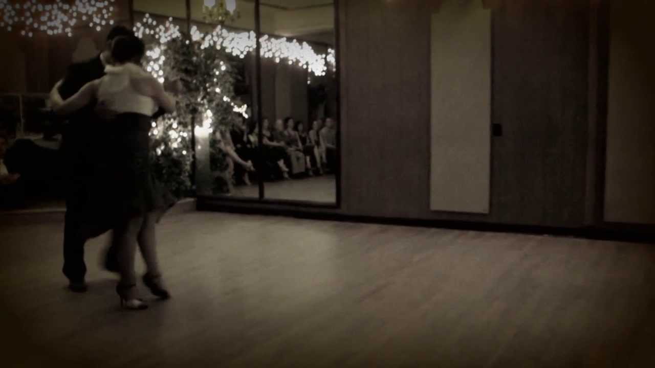 Andres Bravo & Carolina Jaurena at " La Milonga Rosa "