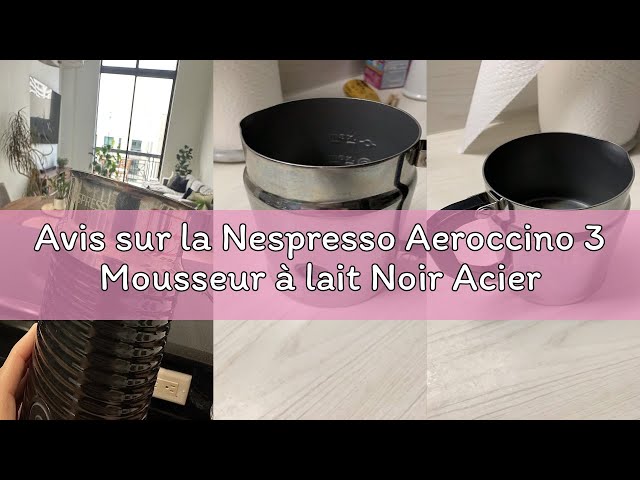 Vídeo relacionado con Nespresso Aeroccino 3 - Máquinas para hacer espuma de leche, color negro (importado de Alemania)