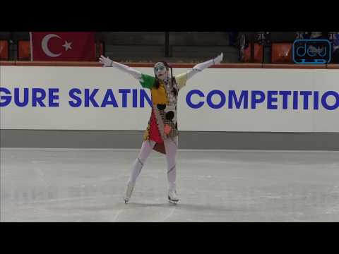 Elena AUGUERES. Oberstdorf 2018. Silver Ladies III - Artistic. 3 place