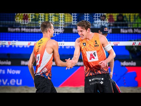 Silver medal: Flight of fancy for Luini/De Groot at A1 CEV EuroBeachVolley Vienna 2023