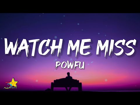 Powfu - watch me miss (Lyrics) feat. Jomie
