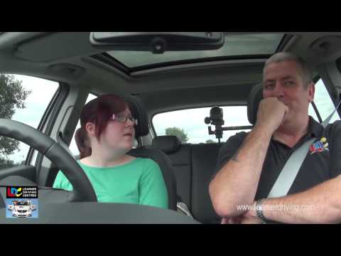 Nikki's 1st driving lesson   1 Getting moving