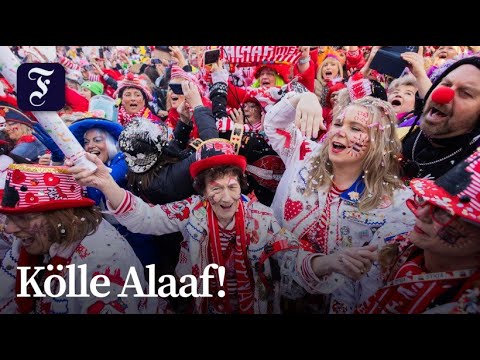 Start des Straßenkarnevals in Köln