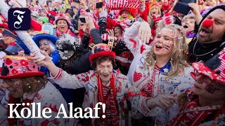 Start des Straßenkarnevals in Köln