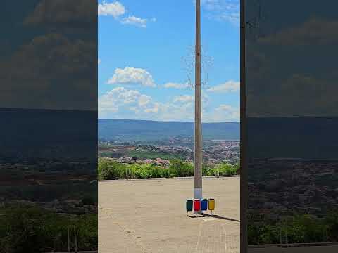 Vista de Crato da Imagem de Nossa Senhora de Fátima, inaugurado em 2025 e com 54 metros #cariri