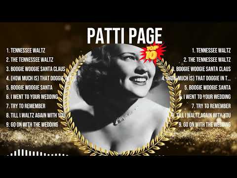 patti page Greatest Hits ~ Top 10 Best Songs To Listen in 2024